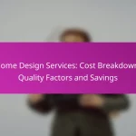 Home Design Services: Cost Breakdown, Quality Factors and Savings