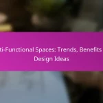 Multi-Functional Spaces: Trends, Benefits and Design Ideas